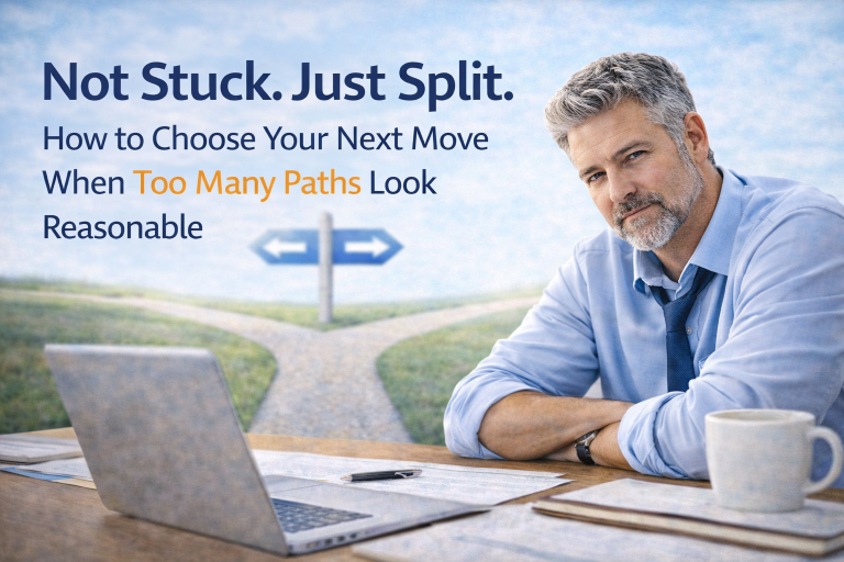 Not Stuck. Just Split: How to Choose Your Next Move When Too Many Paths Look Reasonable