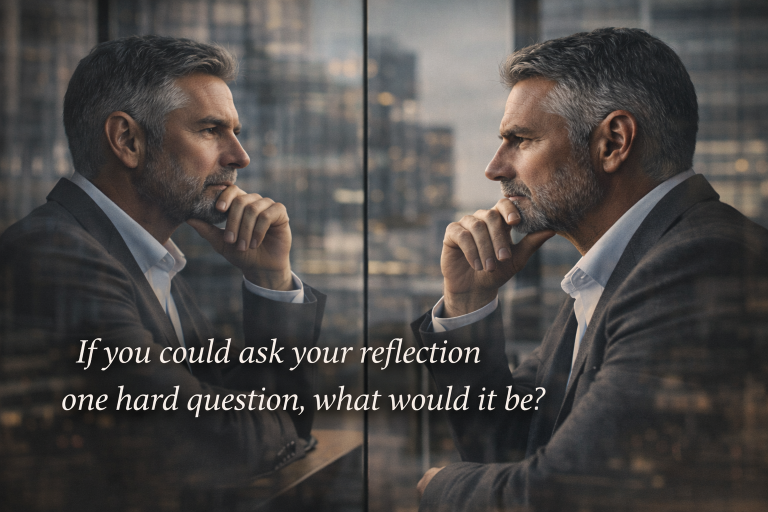 The Decision Mirror: Why Self-Trust Matters More Than More Information